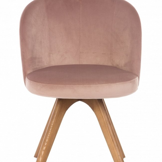 Кресло Carla розового цвета - лучшие Интерьерные кресла в INMYROOM