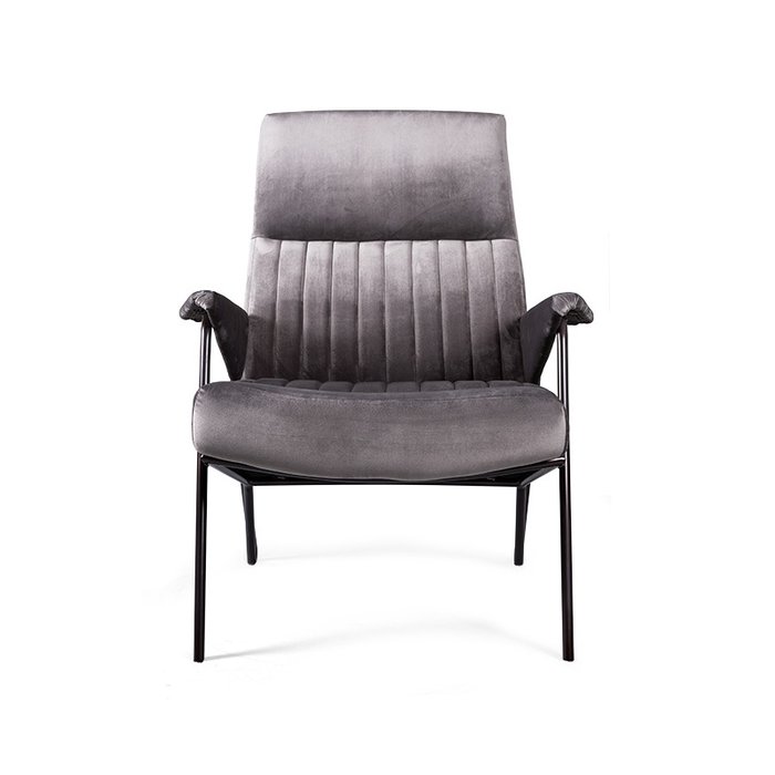 Кресло Chorio серого цвета - купить Интерьерные кресла по цене 44200.0