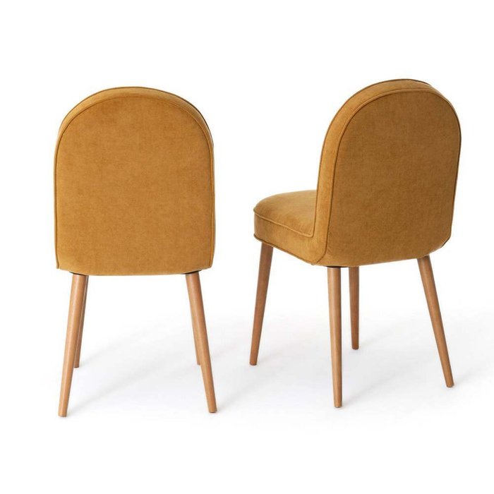 Комплект из двух стульев Buisseau золотого цвета - лучшие Обеденные стулья в INMYROOM