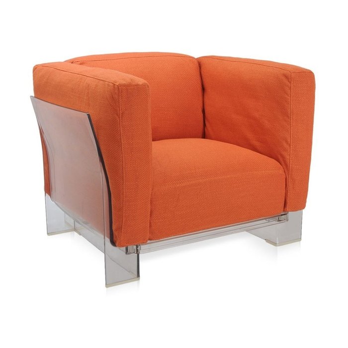 Кресло Pop Duo оранжевого цвета