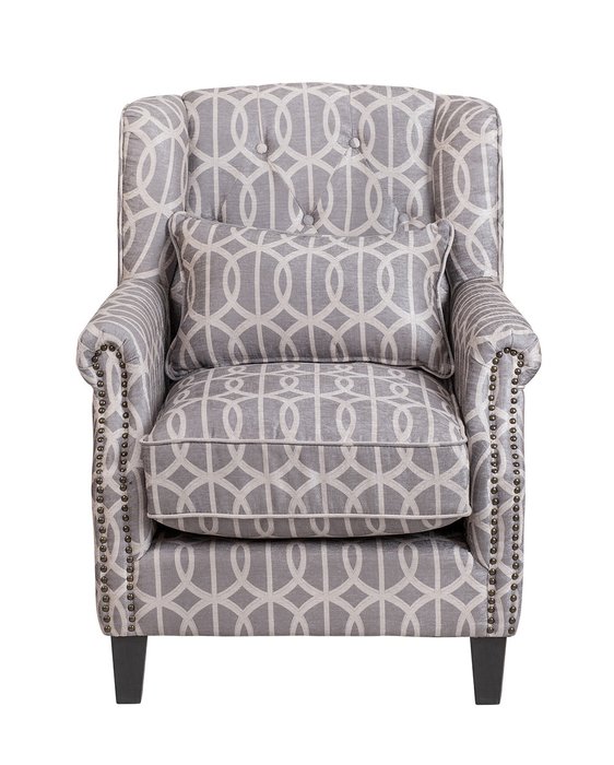 Кресло Scott серого цвета - купить Интерьерные кресла по цене 57510.0