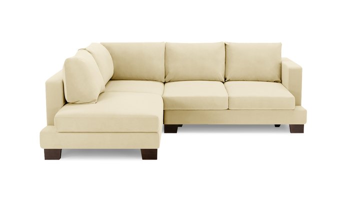 Угловой диван-кровать Дрезден кремового цвета - купить Угловые диваны по цене 107200.0