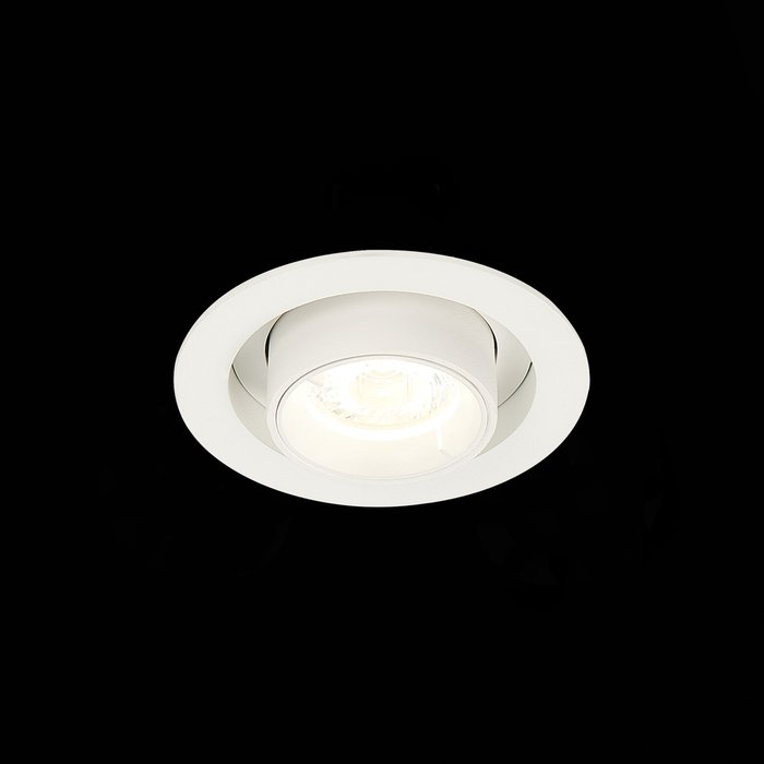 Встраиваемый светильник Exact белого цвета - лучшие Встраиваемые споты в INMYROOM