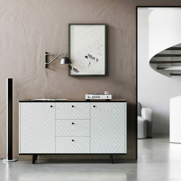 Комод Twin TW048 цвета слоновая кость - лучшие Комоды в INMYROOM Комод Twin TW048 цвета слоновая кость - лучшие Комоды в INMYROOM