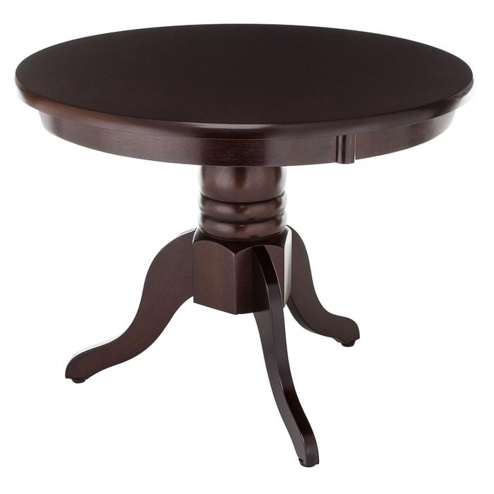 Журнальный стол Round oak коричневого цвета