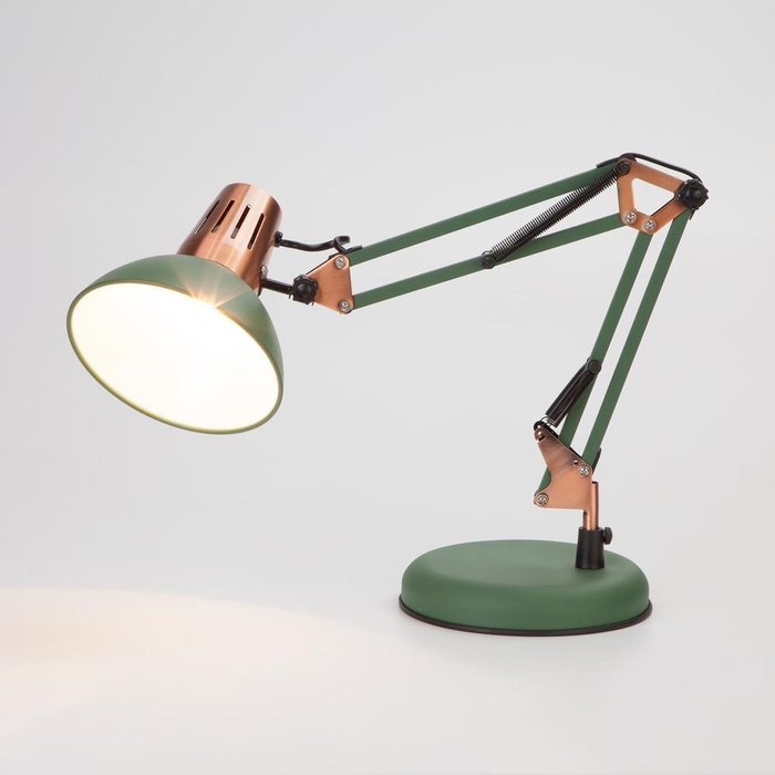 Настольная лампа Worker зеленого цвета - купить Рабочие лампы по цене 3460.0