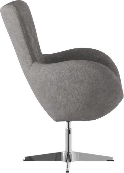Кресло Коттонера Furror gray серого цвета - лучшие Интерьерные кресла в INMYROOM