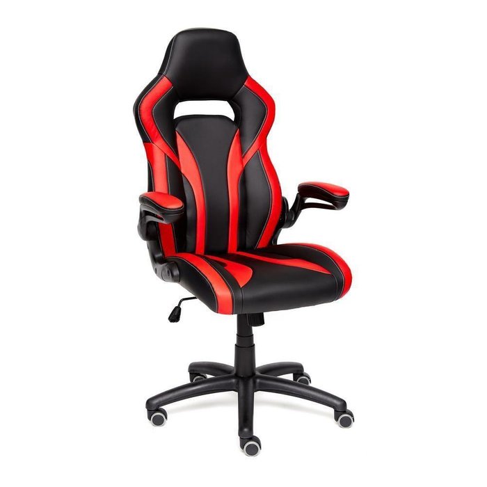 Кресло офисное Rocket черно-красного цвета