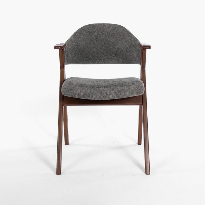 Стул Лестер Нью серо-коричневого цвета - купить Обеденные стулья по цене 18500.0