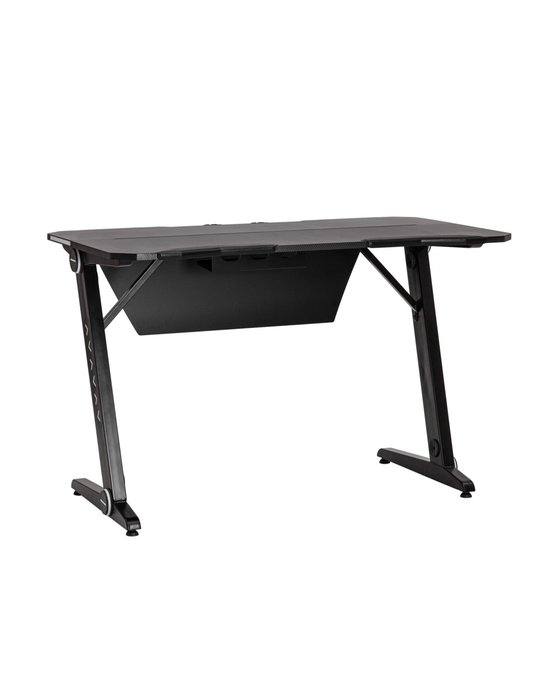Стол компьютерный игровой Top Chairs Space LED черного цвета - лучшие Письменные столы в INMYROOM