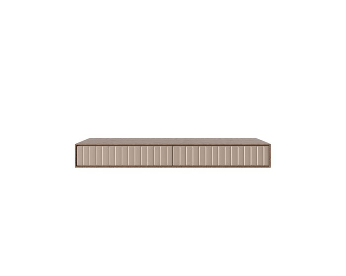 Полка подвесная The One Equalizer коричневого цвета - купить Полки по цене 37170.0