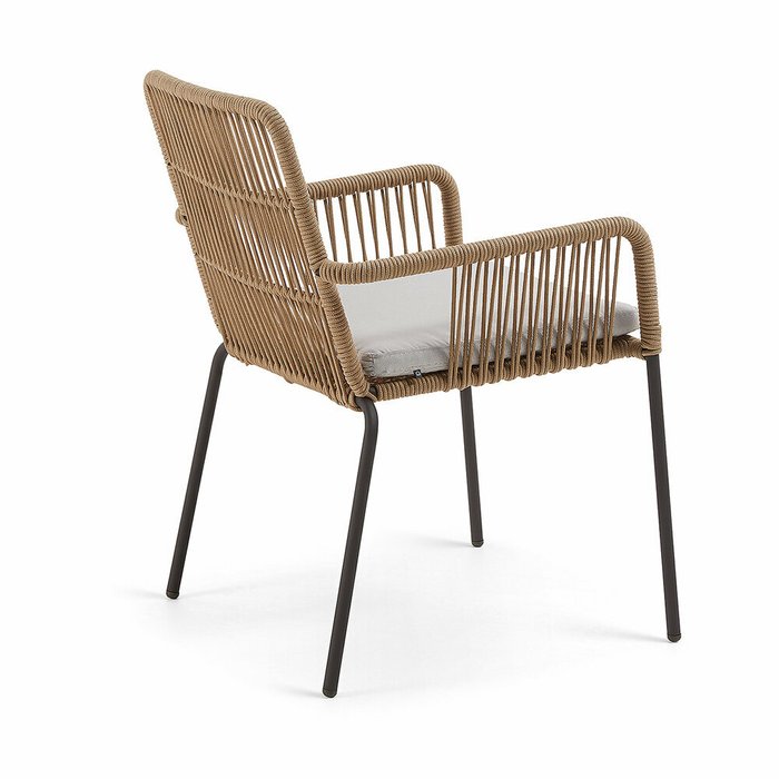 Кресло Samt коричневого цвета - лучшие Садовые стулья в INMYROOM