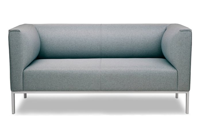 Прямой диван Эриче Комфорт серого цвета - лучшие Прямые диваны в INMYROOM