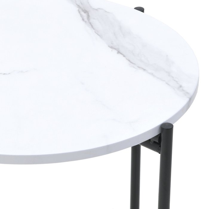 Кофейный столик черно-белого цвета - лучшие Кофейные столики в INMYROOM