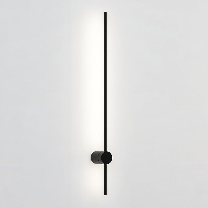 Настенный светильник Wall Lines L8 черного цвета