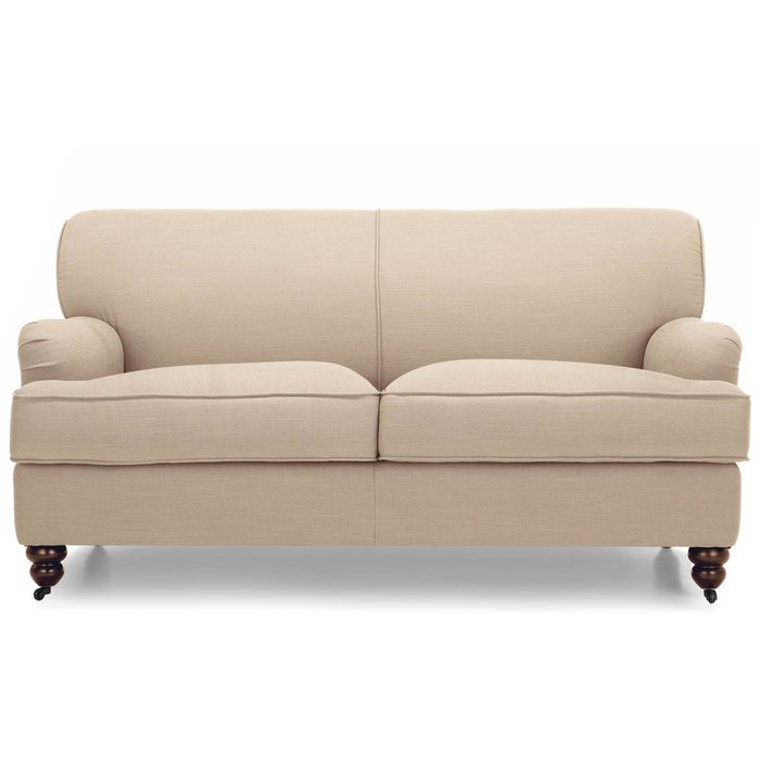 Раскладной диван Orson двухместный бежевого цвета