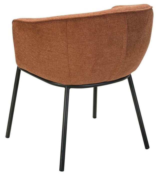 Кресло Duke коричневого цвета - лучшие Обеденные стулья в INMYROOM