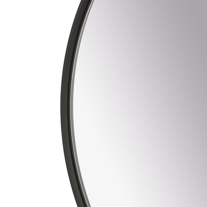 Зеркало настенное Орбита черного цвета - лучшие Настенные зеркала в INMYROOM