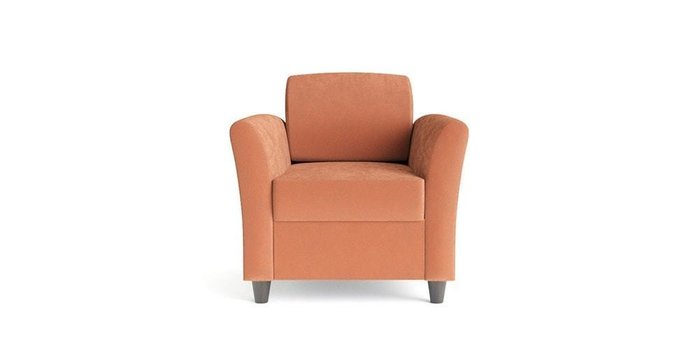 Кресло Катарина оранжевого цвета - купить Интерьерные кресла по цене 19115.0