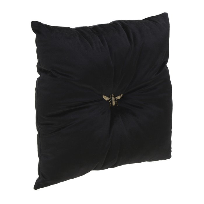 Декоративная подушка черного цвета