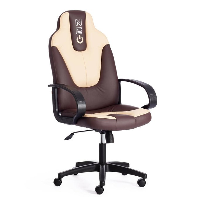 Кресло офисное Neo черно-бежевого цвета