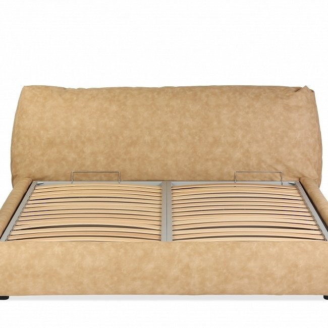 Кровать Sharpei Box 180x200 бежевого цвета - купить Кровати для спальни по цене 325686.0