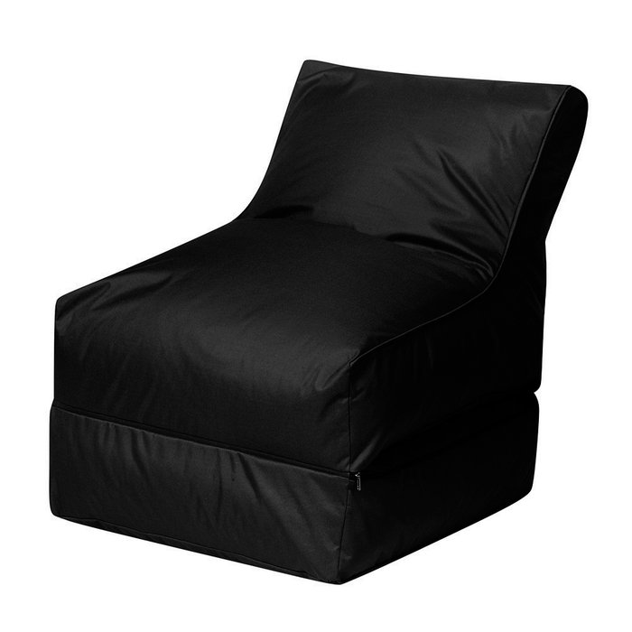 Кресло-лежак черного цвета