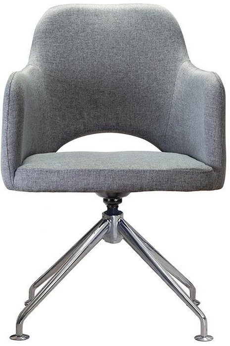 Стул Ledger Spider CR Сканди серого цвета - лучшие Офисные кресла в INMYROOM