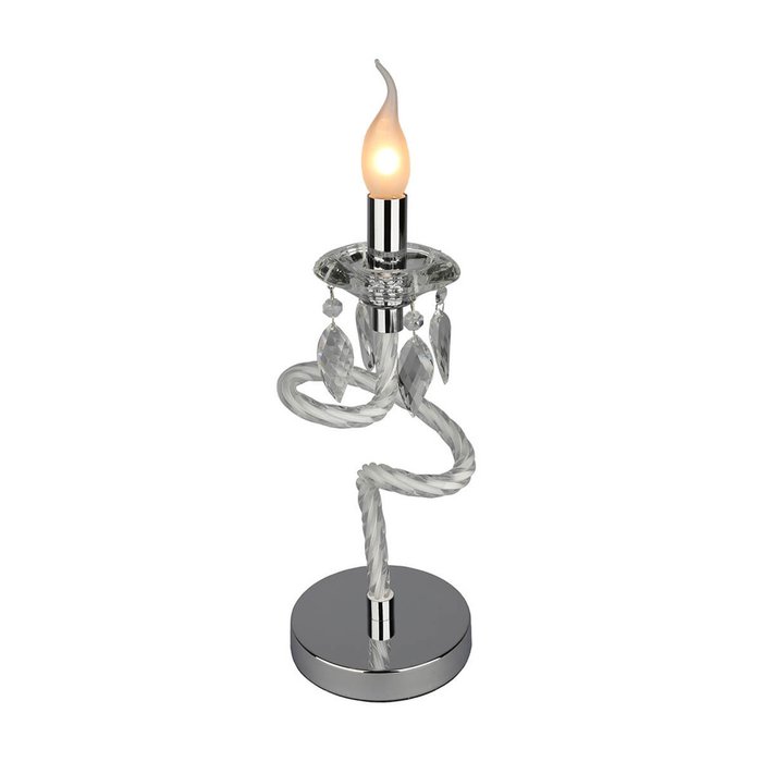 Настольная лампа Omnilux  в виде свечи с подсвечником 