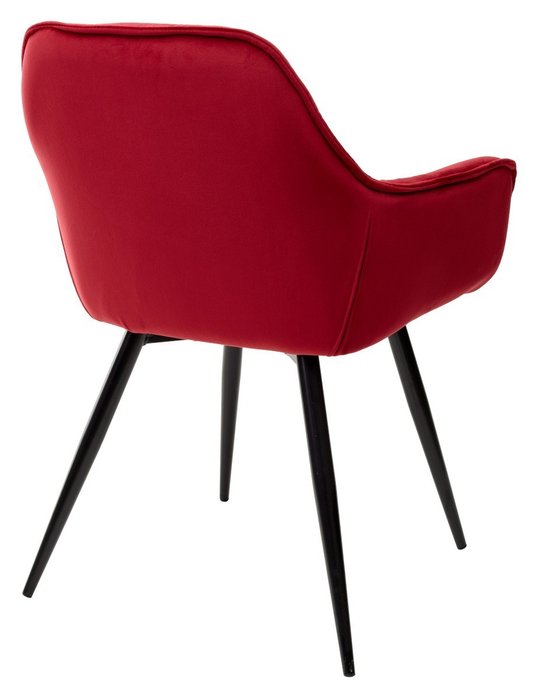 Стул Holla Bluvel красного цвета - лучшие Обеденные стулья в INMYROOM