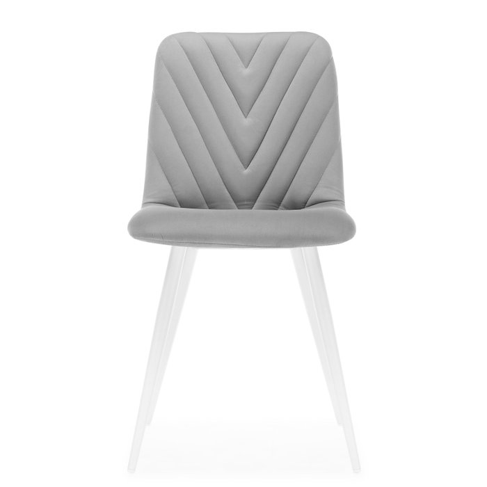 Стул Ральф светло-серого цвета - купить Обеденные стулья по цене 3790.0