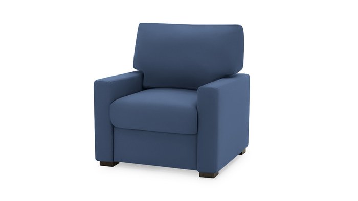 Кресло Непал синего цвета
