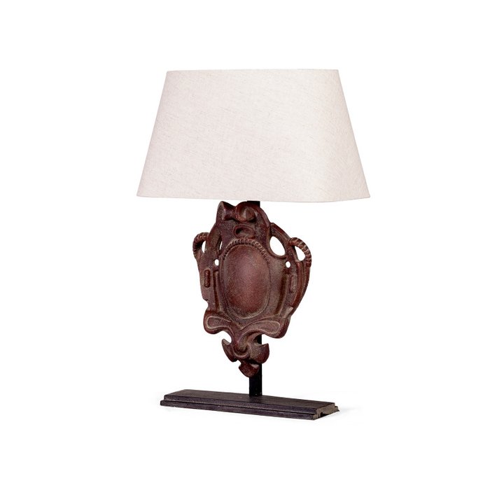 Лампа настольная La France с белым абажуром - купить Настольные лампы по цене 24500.0