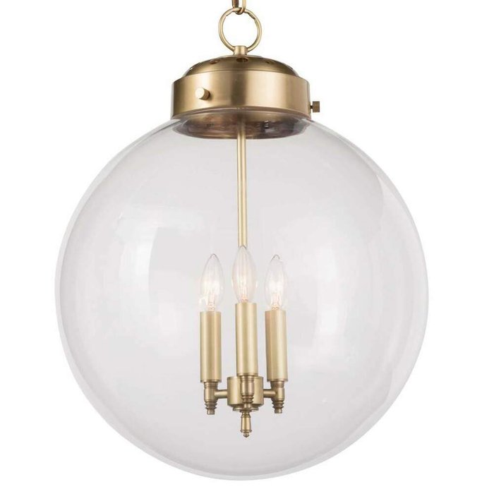 Подвесной светильник Освальд с прозрачным плафоном - купить Подвесные люстры по цене 22113.0