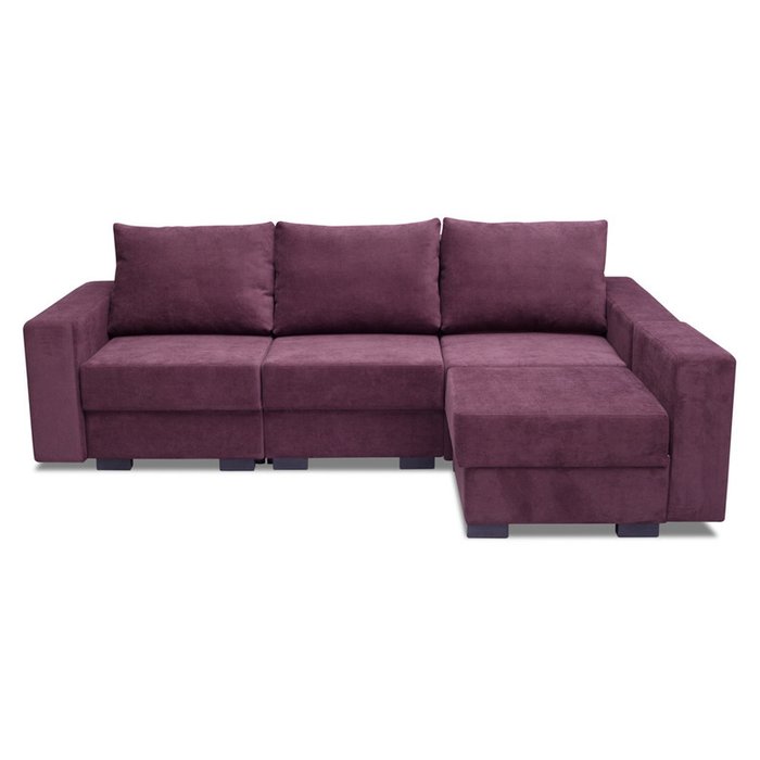 Диван Скоген пурпурного цвета - лучшие Угловые диваны в INMYROOM