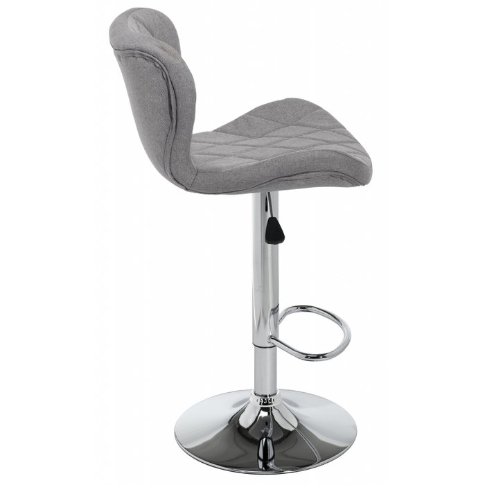 Барный стул Porch grey fabric с обивкой серого цвета - лучшие Барные стулья в INMYROOM Барный стул Porch grey fabric с обивкой серого цвета - лучшие Барные стулья в INMYROOM