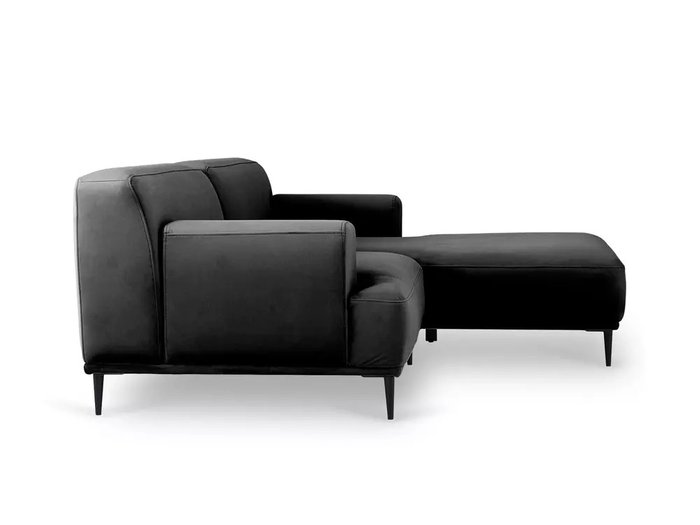 Диван Угловой диван Portofino черного цвета - лучшие Угловые диваны в INMYROOM