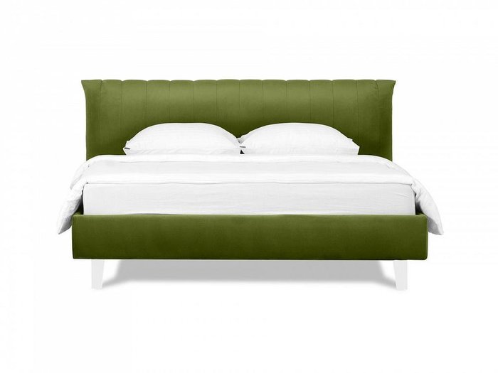 Кровать Queen Anastasia L 160х200 зеленого цвета