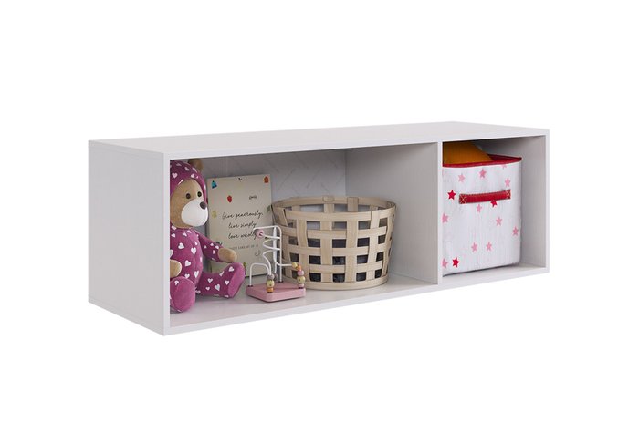 Навесной шкаф Зефир розового цвета - лучшие Навесные шкафы в INMYROOM