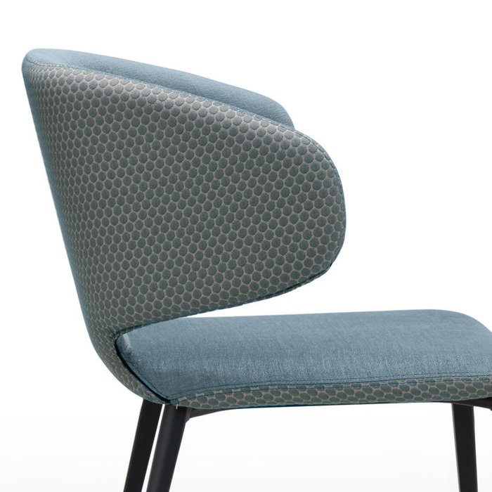 Стул Wrap P Q голубого цвета - купить Обеденные стулья по цене 29790.0