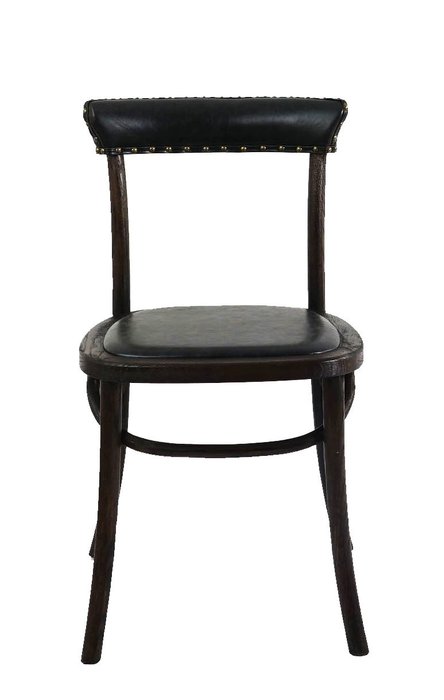 Стул Bent Leather в обивке из кожи  - купить Обеденные стулья по цене 10320.0