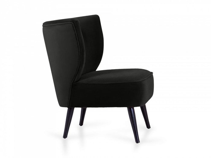 Кресло Modica черного цвета  - лучшие Интерьерные кресла в INMYROOM