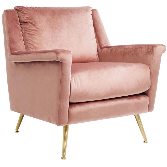 Кресло San Diego розового цвета
