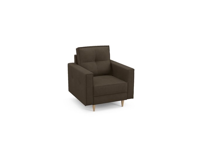 Кресло Oтто коричневого цвета