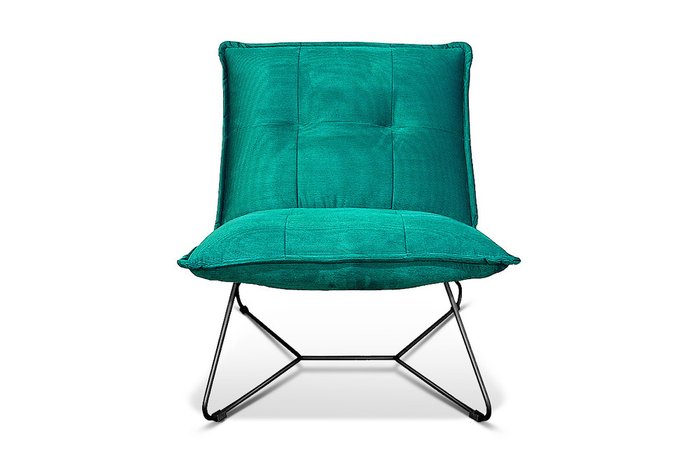 Кресло Чарли зеленого цвета - купить Интерьерные кресла по цене 29310.0