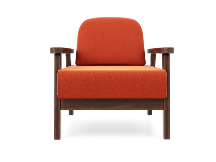 Кресло Флори оранжевого цвета - купить Интерьерные кресла по цене 17990.0