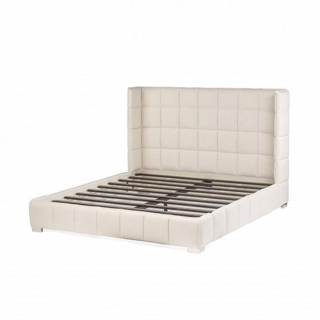Кровать Oakley Bed светло-бежевого цвета 180x200