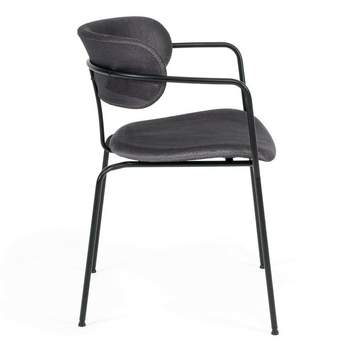 Набор из двух стульев Van Hallen cерого цвета - лучшие Обеденные стулья в INMYROOM