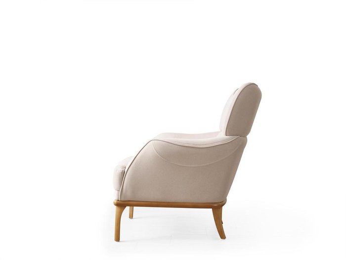 Кресло Виченца светло-бежевого цвета - лучшие Интерьерные кресла в INMYROOM