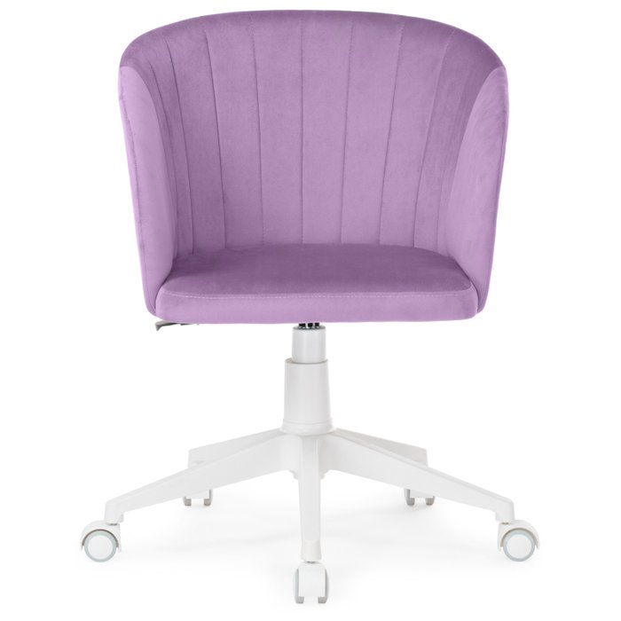 Стул офисный Тибо сиреневого цвета - купить Офисные кресла по цене 11590.0